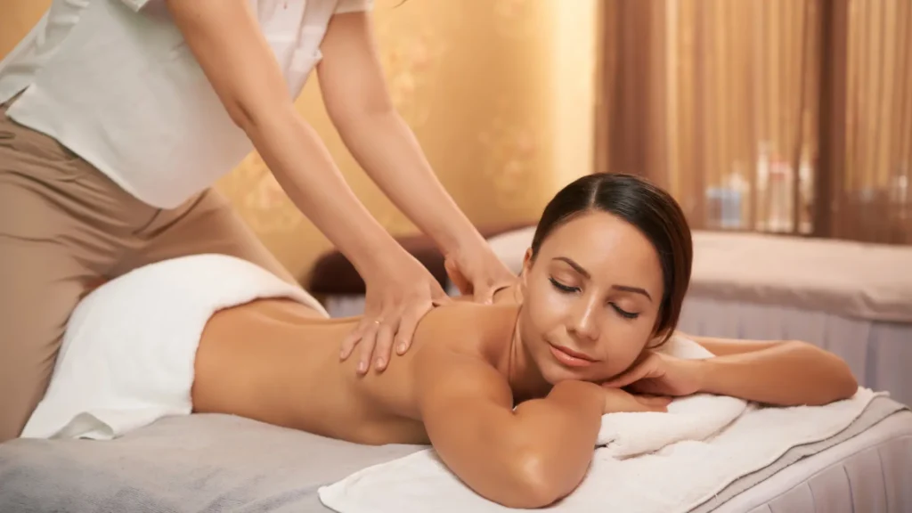 Therapist Mixing up the Asian Massage Techniques to Please Her Client