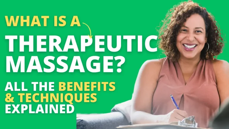 Therapeutic Massage: A Guide to Its Benefits and Techniques